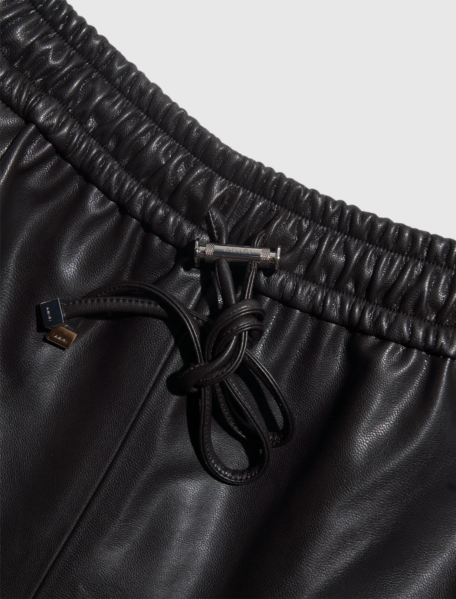 Damen Leder BBALL Shorts Kleidung AMIRI