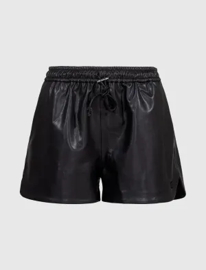 Damen Leder BBALL Shorts Kleidung AMIRI