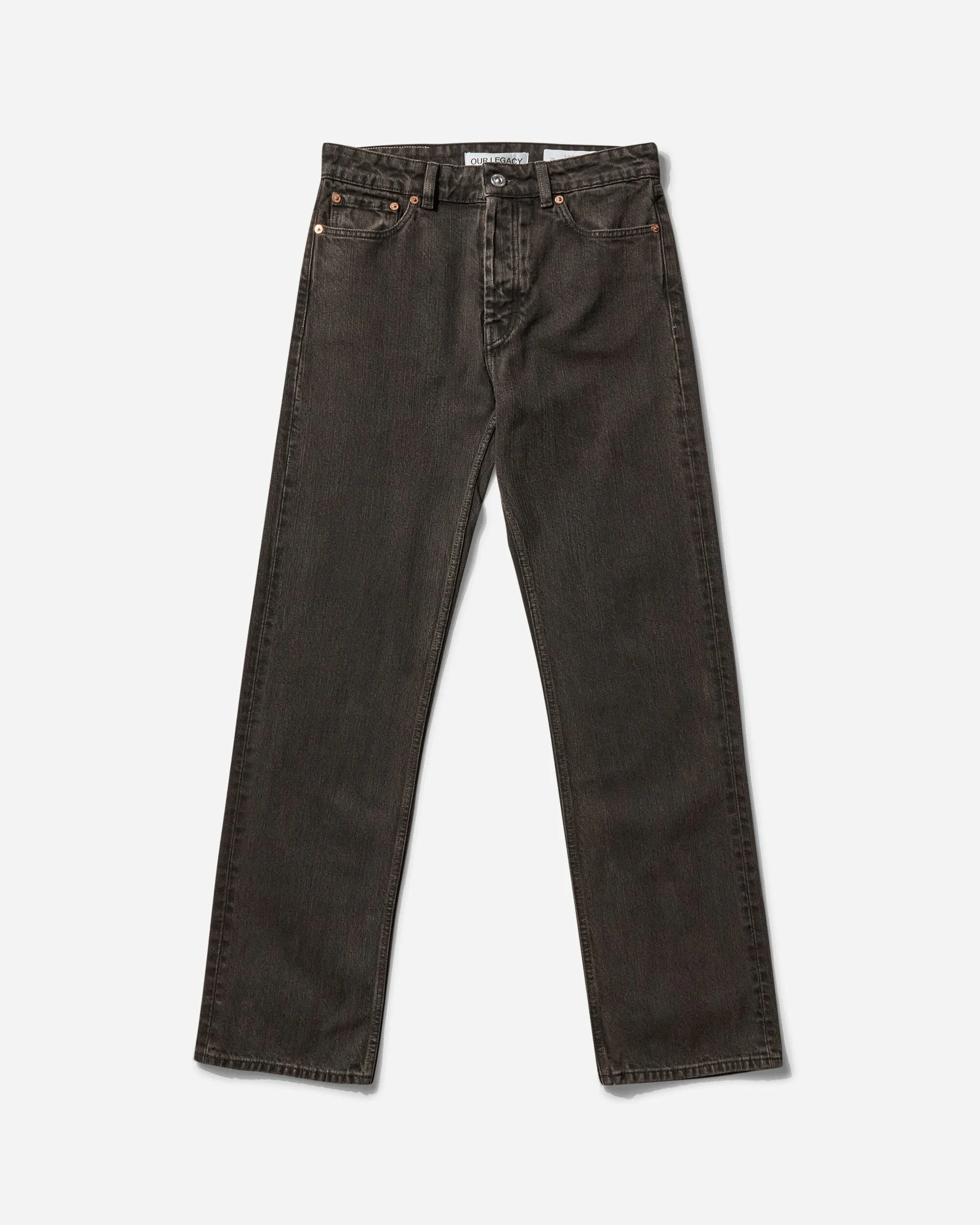 Damen Jeans mit geradem Schnitt Kamari Schwarz