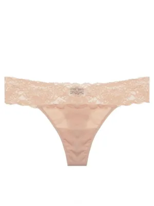 Never Say Never Damen-Schwangerschafts-Tanga in Blush