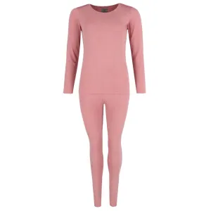Damen Thermounterwäsche Langarm-Shirt und Hose Set