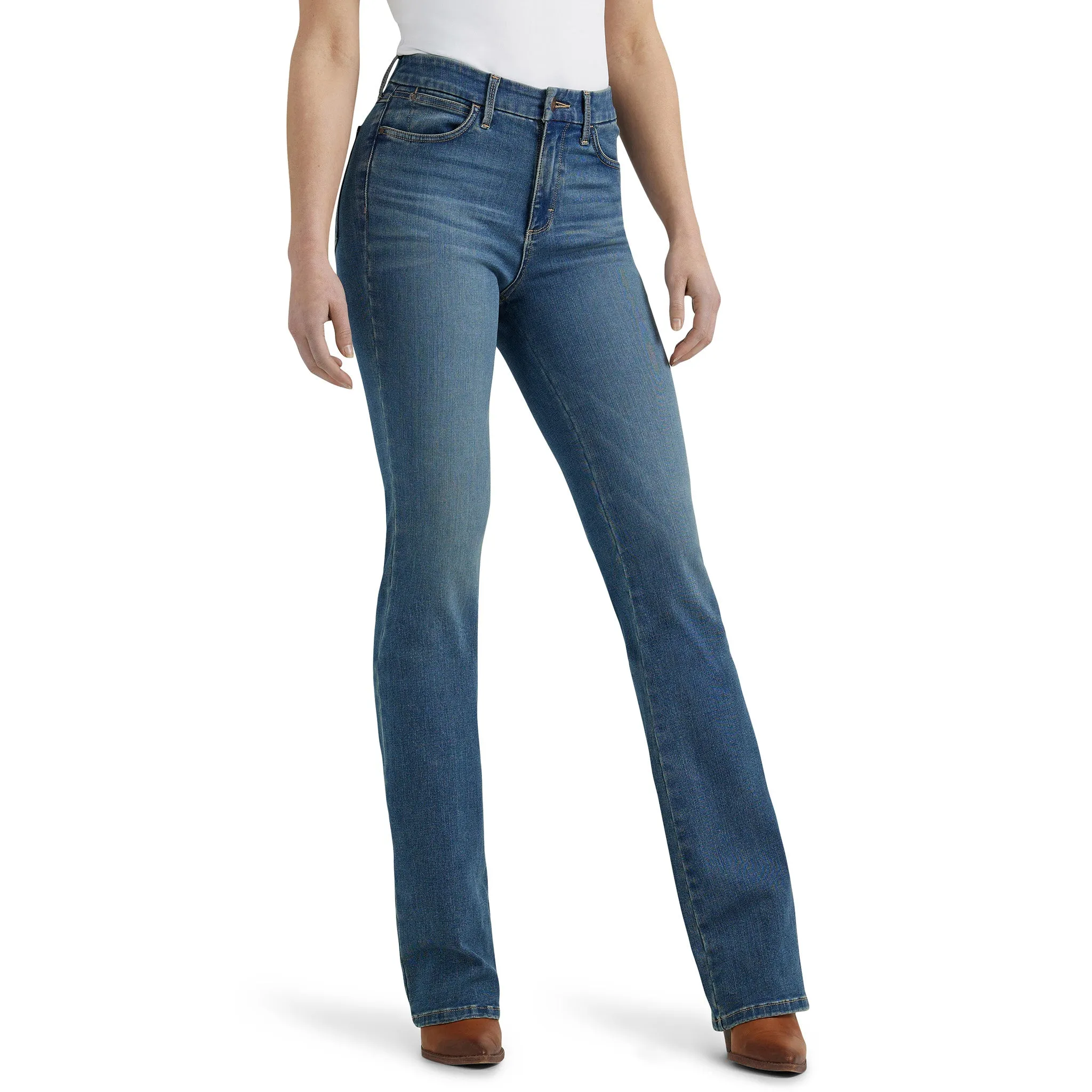 Wrangler Damen Maßgeschneiderte Ada Bootcut Jeans