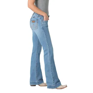 Wrangler Damen Hallie Mid Rise Mae Hosenjeans