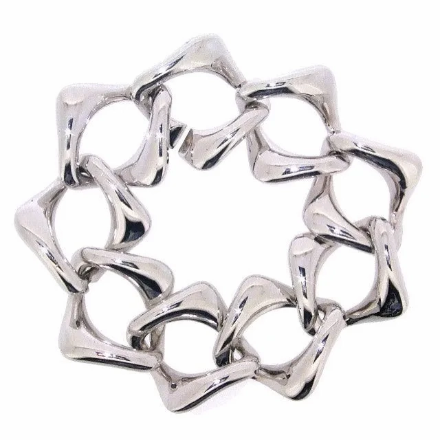 Yves Saint Laurent Bracelet Sterling Silver YSL