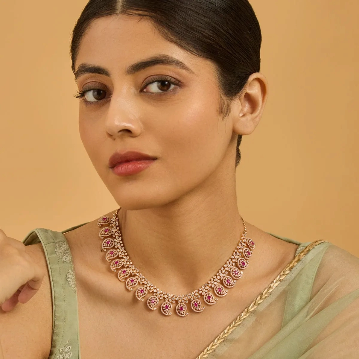 Zircon Necklace 178610